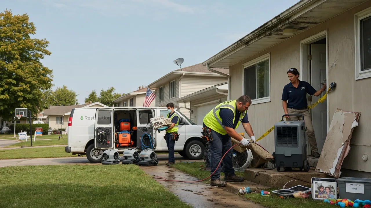 Water Damage Restoration in Central, LA near me